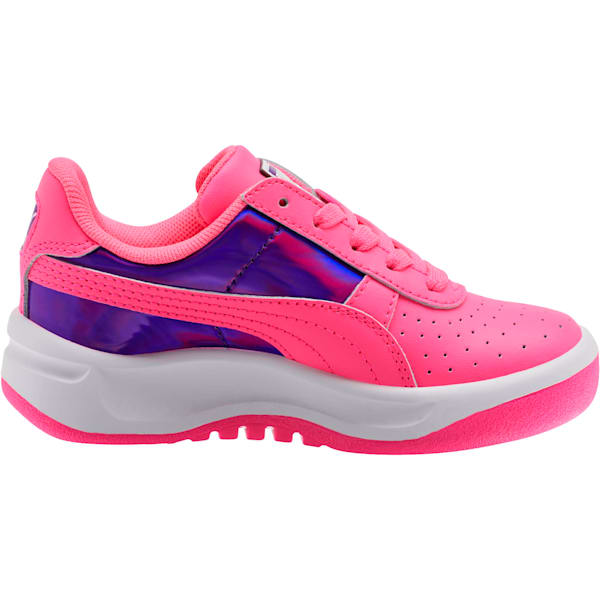 GV Special Mirror Metal Little Kids' Shoes, KNOCKOUT PINK-Puma White, extralarge