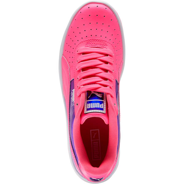 GV Special Mirror Metal Sneakers JR, KNOCKOUT PINK-Puma White, extralarge
