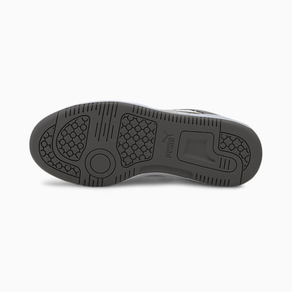 PUMA Rebound LayUp Lo Sneakers Big Kids, Ultra Gray-Puma White-Dandelion, extralarge