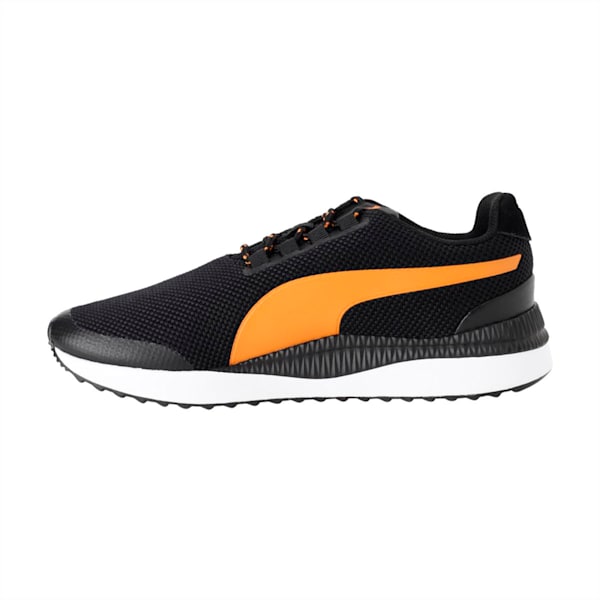 Pacer Next FS Knit 2.0 Unisex Sneakers, Puma Black-Jaffa Orange-Puma White, extralarge-IND