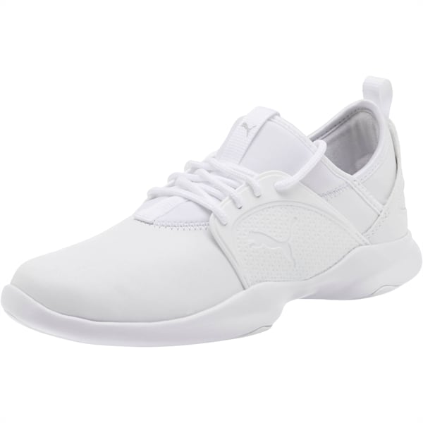 PUMA Dare Lace Women’s Sneakers, P. White-P. White-P. White, extralarge