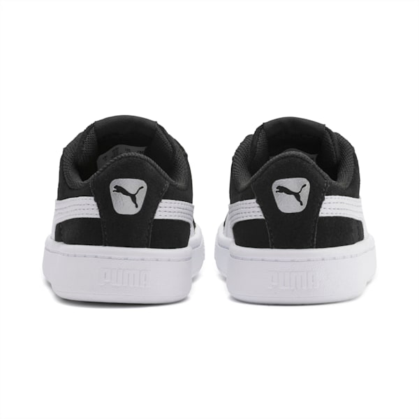 PUMA Vikky v2 Suede Sneakers INF, Puma Black-Puma White-Silver, extralarge