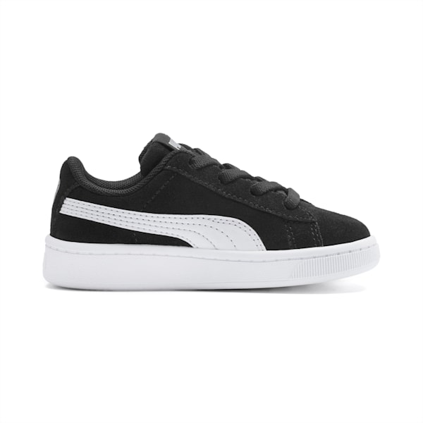 PUMA Vikky v2 Suede Sneakers INF, Puma Black-Puma White-Puma Silver, extralarge