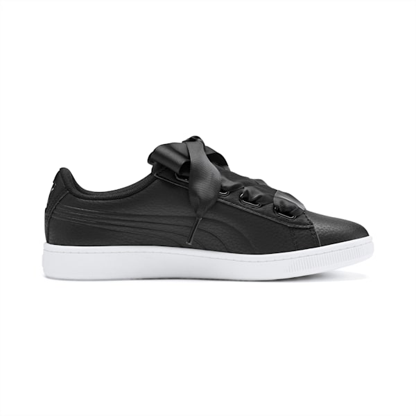 PUMA Vikky v2 Ribbon Sneakers JR, Puma Black-Puma Silver-Puma White, extralarge