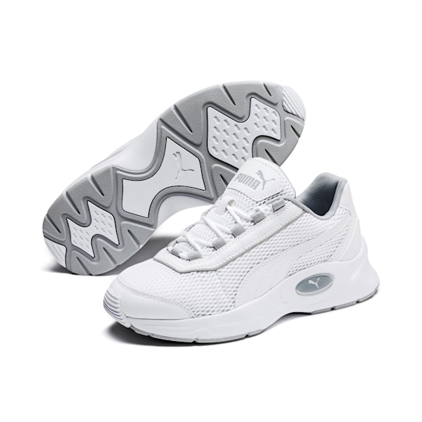 Nucleus Sneakers JR, Puma White-High Rise, extralarge