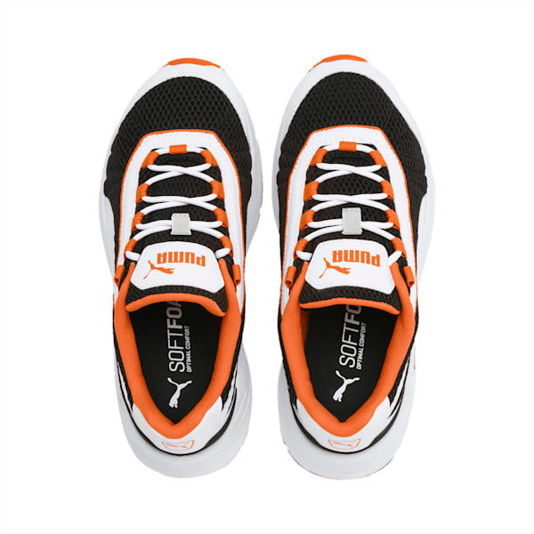 Nucleus Youth Shoes, Puma White-Jaffa Orange, extralarge-IND