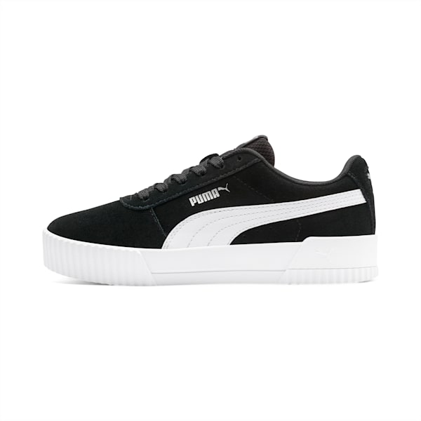 Carina Sneakers JR, Puma Black-Puma White, extralarge