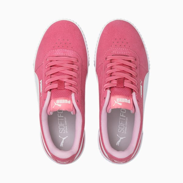 Puma carina shop junior suede