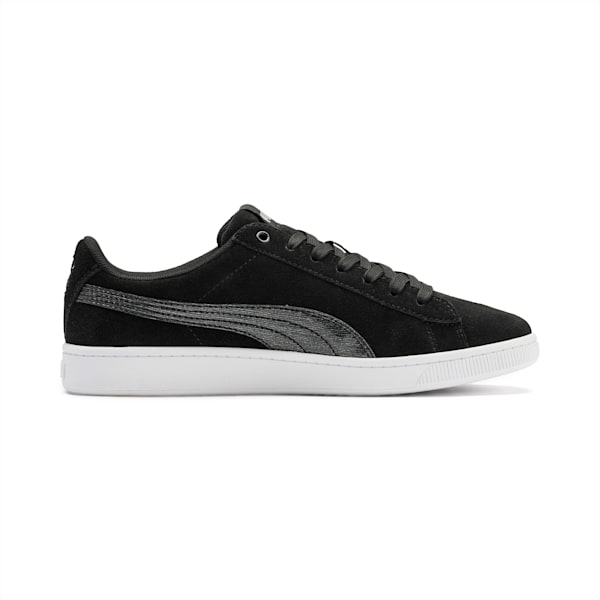 PUMA Vikky v2 Shift Women's Sneakers, Puma Black-Puma Silver-Nrgy Rose-Puma White, extralarge