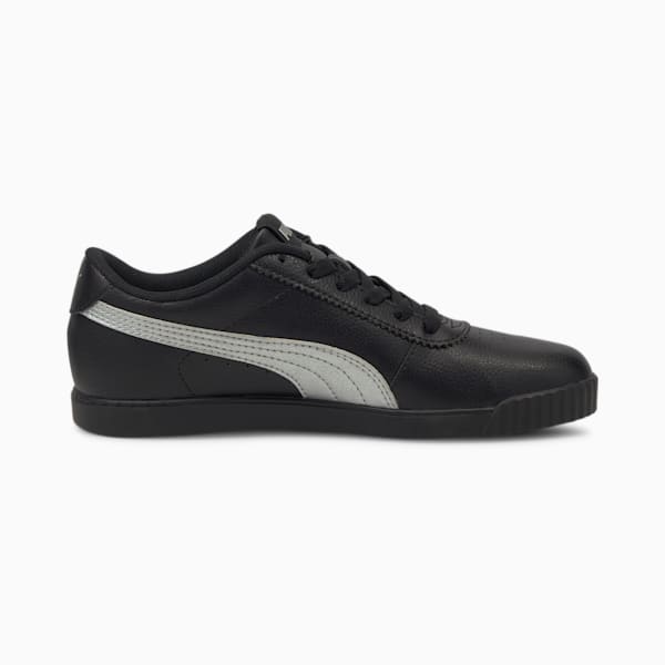 Carina Slim Women's Sneakers, Puma Black-Puma Silver, extralarge