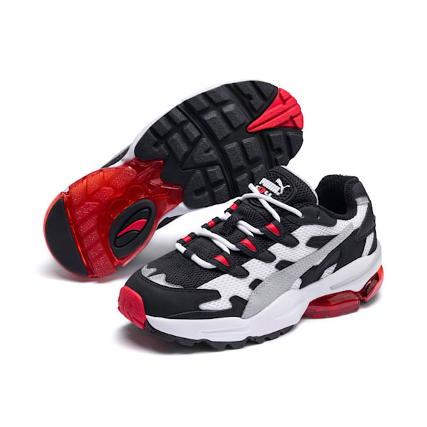 CELL Alien OG Sneakers JR, Puma White-High Risk Red, extralarge