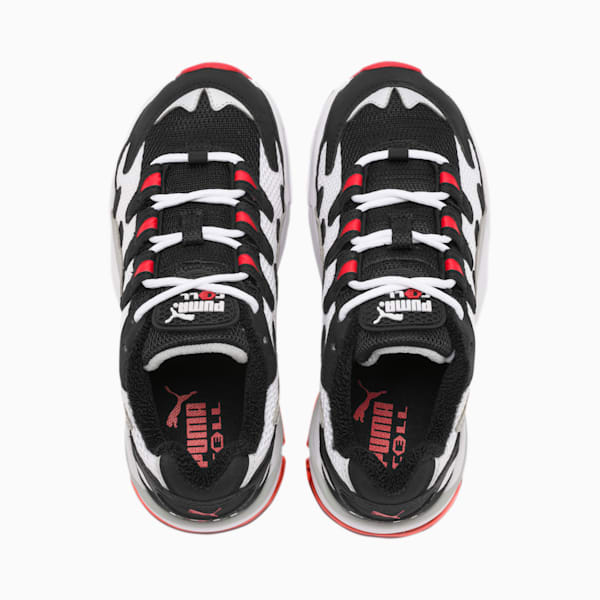 CELL Alien OG Sneakers JR, Puma White-High Risk Red, extralarge