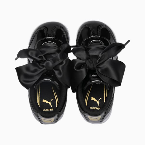 Puma roma heart patent toddler shoes cheap