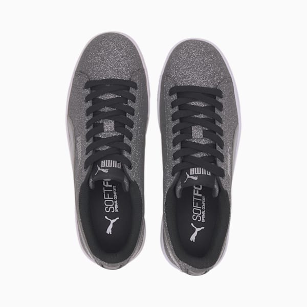 PUMA Vikky v2 Glitz Sneakers JR, Puma Black-Puma Silver-Puma White, extralarge