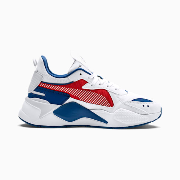 RS-X Hard Drive Sneakers JR, Puma White-High Risk Red, extralarge