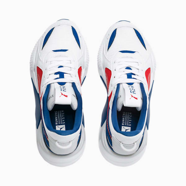RS-X Hard Drive Sneakers JR, Puma White-High Risk Red, extralarge