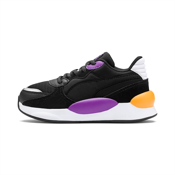 RS 9.8 Gravity Little Kids' Shoes, Puma Black-Royal Lilac, extralarge