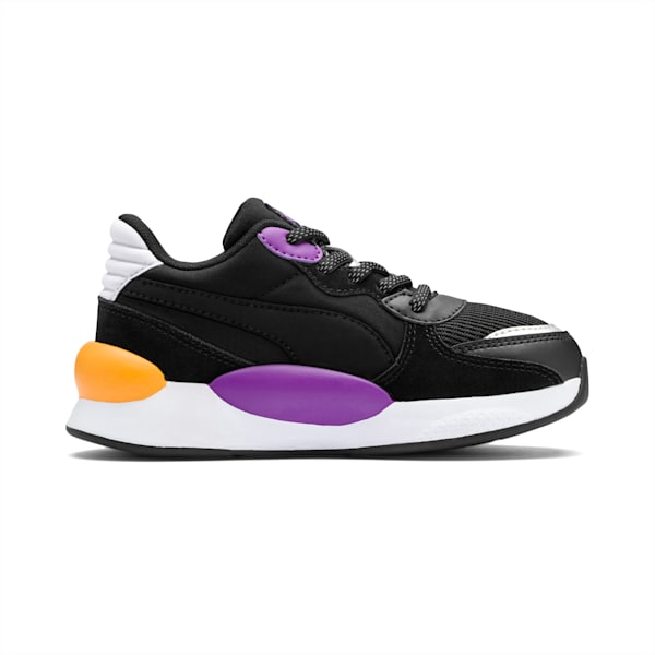 RS 9.8 Gravity Little Kids' Shoes, Puma Black-Royal Lilac, extralarge