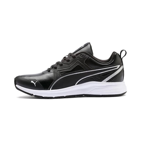 Pure Jogger SL Sneakers JR, Puma Black-Puma Silver-Puma White, extralarge