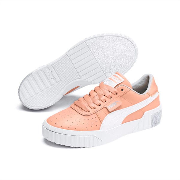 Cali Girls' Sneakers JR, Peach Parfait-Heather, extralarge