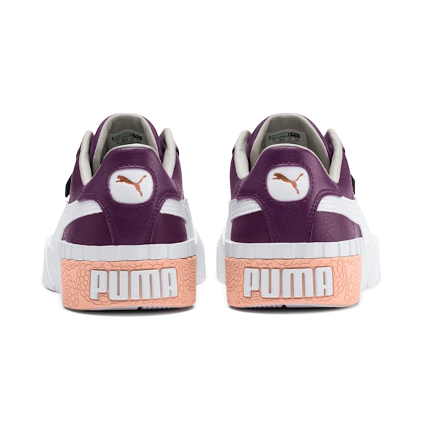 Cali Girls' Sneakers JR, Plum Purple-Peach Parfait