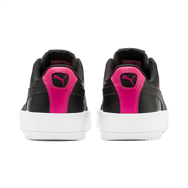 Carina L Youth Sneakers, Puma Black-Puma Black-Beetroot Purple, extralarge-IND