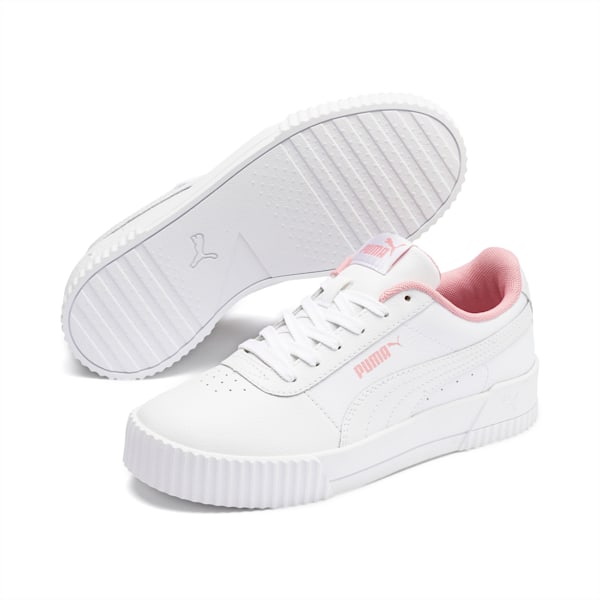 Carina Sneakers JR, Puma White-Puma White