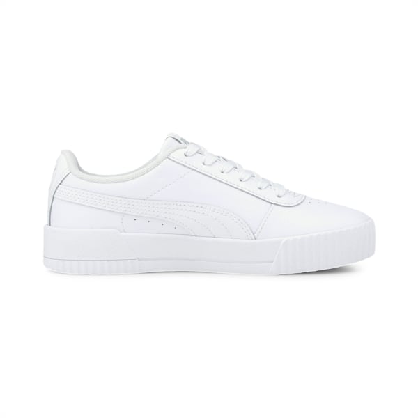 Carina Sneakers Big Kids, Puma White-Puma White-Gray Violet, extralarge