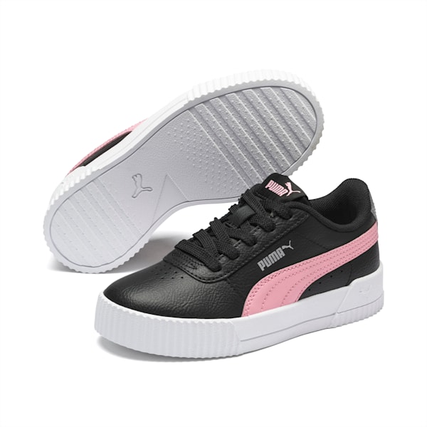 Girls black puma shoes on sale