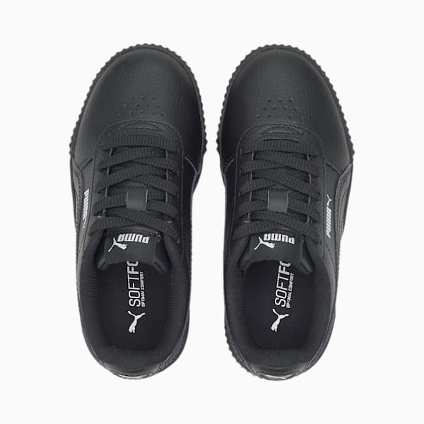 Carina Little Kids' Shoes, Puma Black-Puma Black-Puma White, extralarge