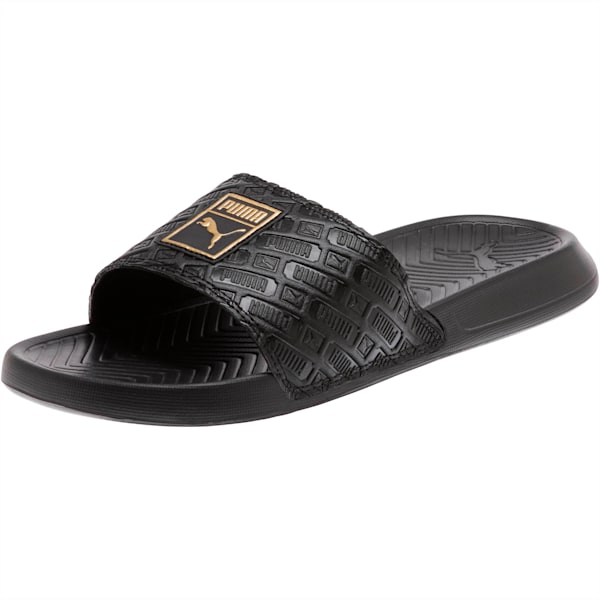 Popcat Reinvent Slides, Puma Black-Puma Black, extralarge