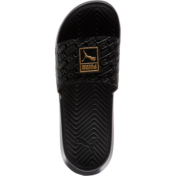 Popcat Reinvent Slides, Puma Black-Puma Black, extralarge