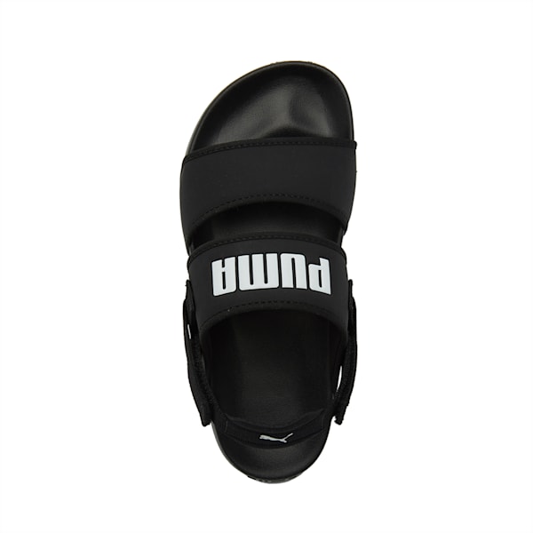 Leadcat YLM Lite Unisex Sandals, Puma Black-Puma White, extralarge-AUS