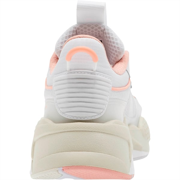 RS-X Tech Women’s Sneakers, Puma White-Peach Bud, extralarge