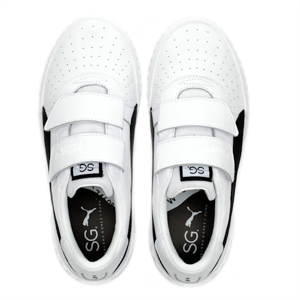 SG x Cali B+W Women’s Sneakers, Puma White-Puma Black, extralarge