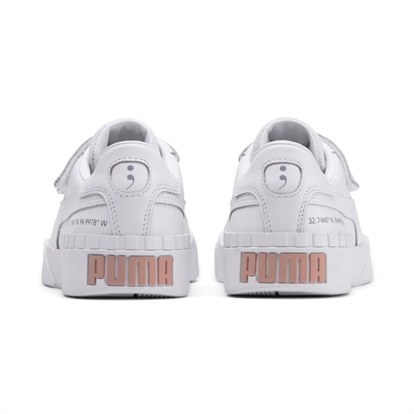 SG x Cali Women’s Sneakers, Puma White-Puma White, extralarge