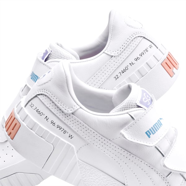 SG x Cali Women’s Sneakers, Puma White-Puma White, extralarge