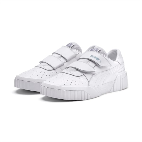 SG x Cali Women’s Sneakers, Puma White-Puma White, extralarge