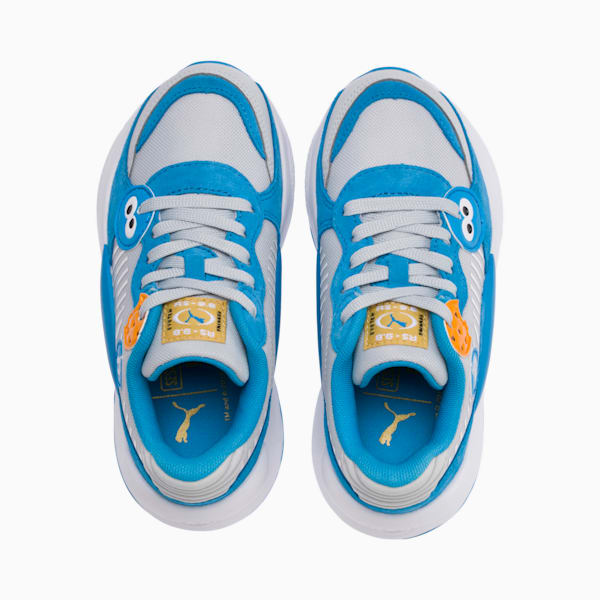 Sesame Street 50 RS 9.8 Kids' Shoes, Grey Dawn-Bleu Azur, extralarge