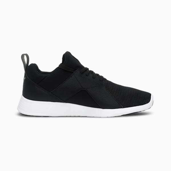 Zod Runner Men’s Running Sneakers, PUMA Black-Silver, extralarge-IND