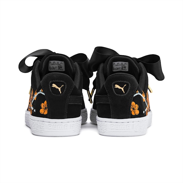 Suede Heart Floral Women s Sneakers PUMA