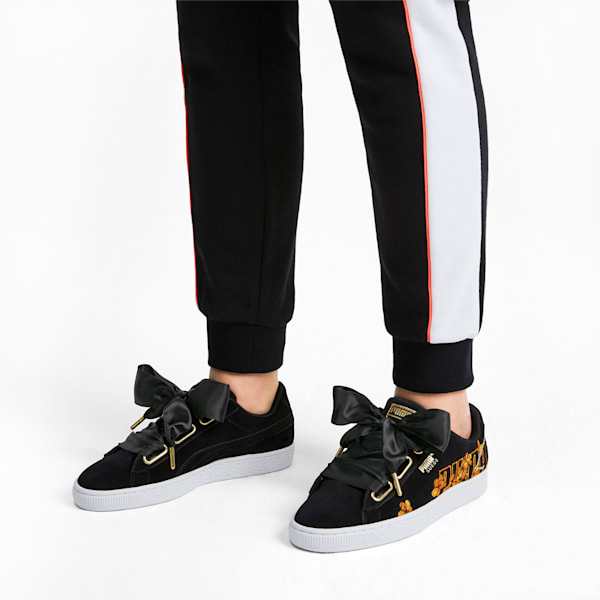 Frotar trolebús Trágico Suede Heart Floral Women's Sneakers | PUMA