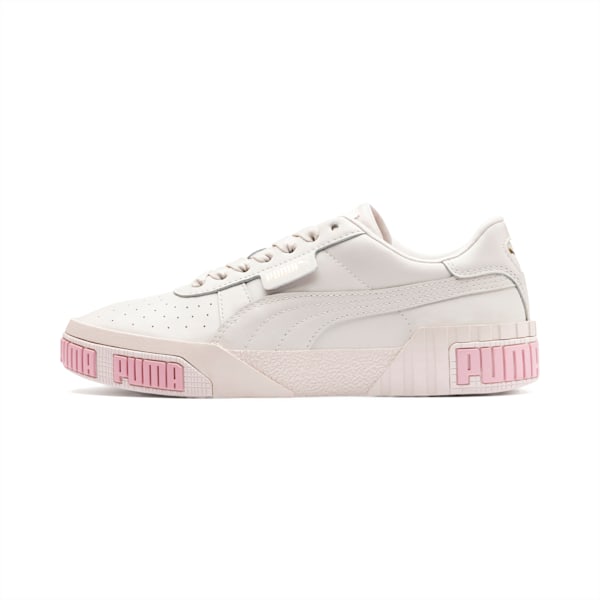Cali Bold Women's Sneakers, Pastel Parchment-Bridal Rose, extralarge