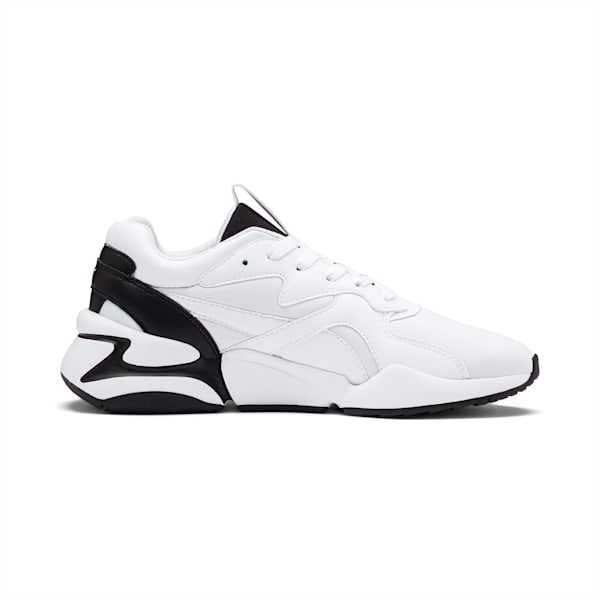 Nova Women's Shoes, Puma White-Puma Black, extralarge-IND