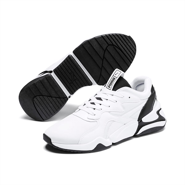 Nova Women's Sneakers, Puma White-Puma Black, extralarge