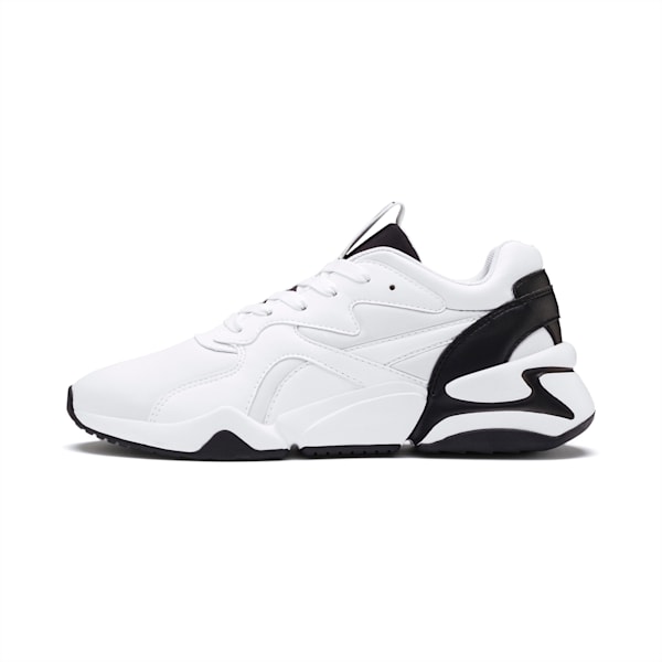 Nova Women's Sneakers, Puma White-Puma Black, extralarge