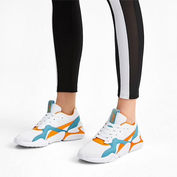 Nova Women's Sneakers, Puma White-Milky Blue, extralarge