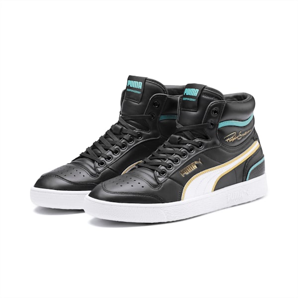 Puma ralph sampson mid hoops discount