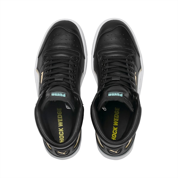 Puma ralph sampson mid hoops hotsell
