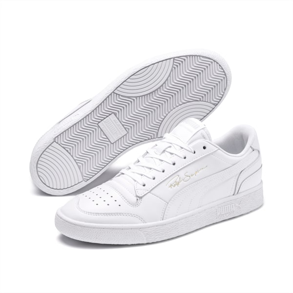 Ralph Sampson Lo Sneakers, Puma White-Puma White-Puma White, extralarge-IND